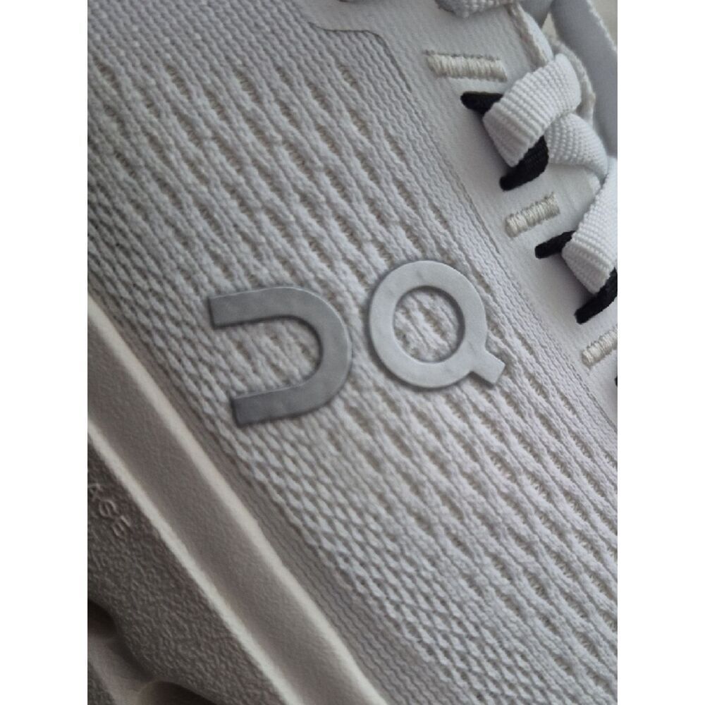 On Running White and Black Cloud Surfer Max Women's Performance Sneakers - Picture 2 of 16